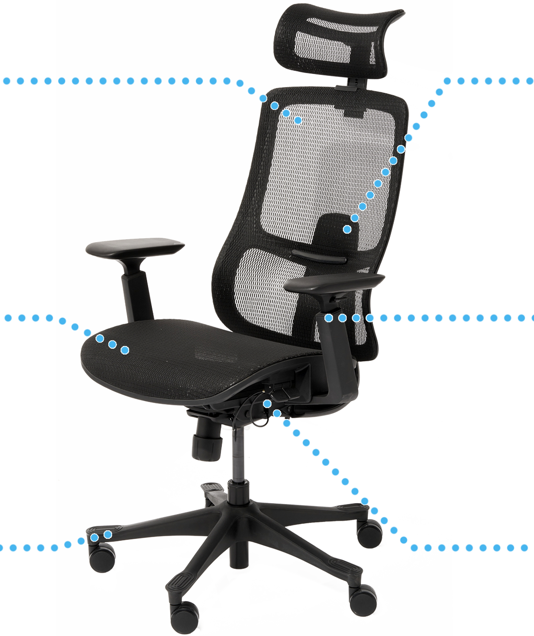 So stellst Du Deinen Bürostuhl ergonomisch optimal ein