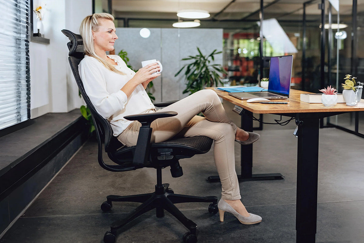 VALKENSTOL M5 ergonomischer Bürostuhl für langes Sitzen