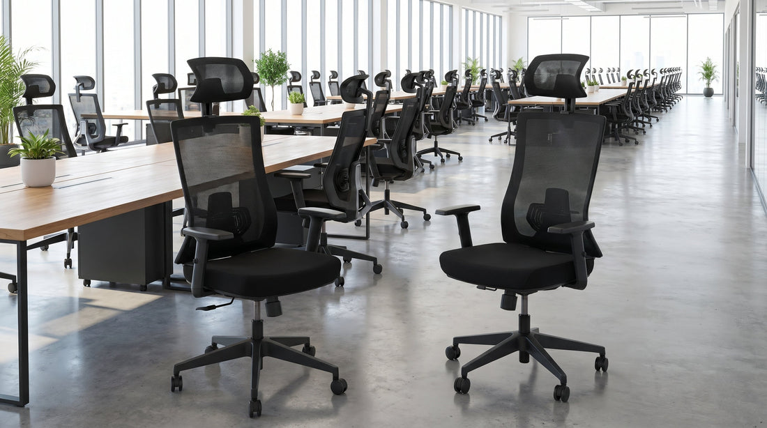Großraumbüro gestalten: Ergonomie trotz vieler Arbeitsplätze