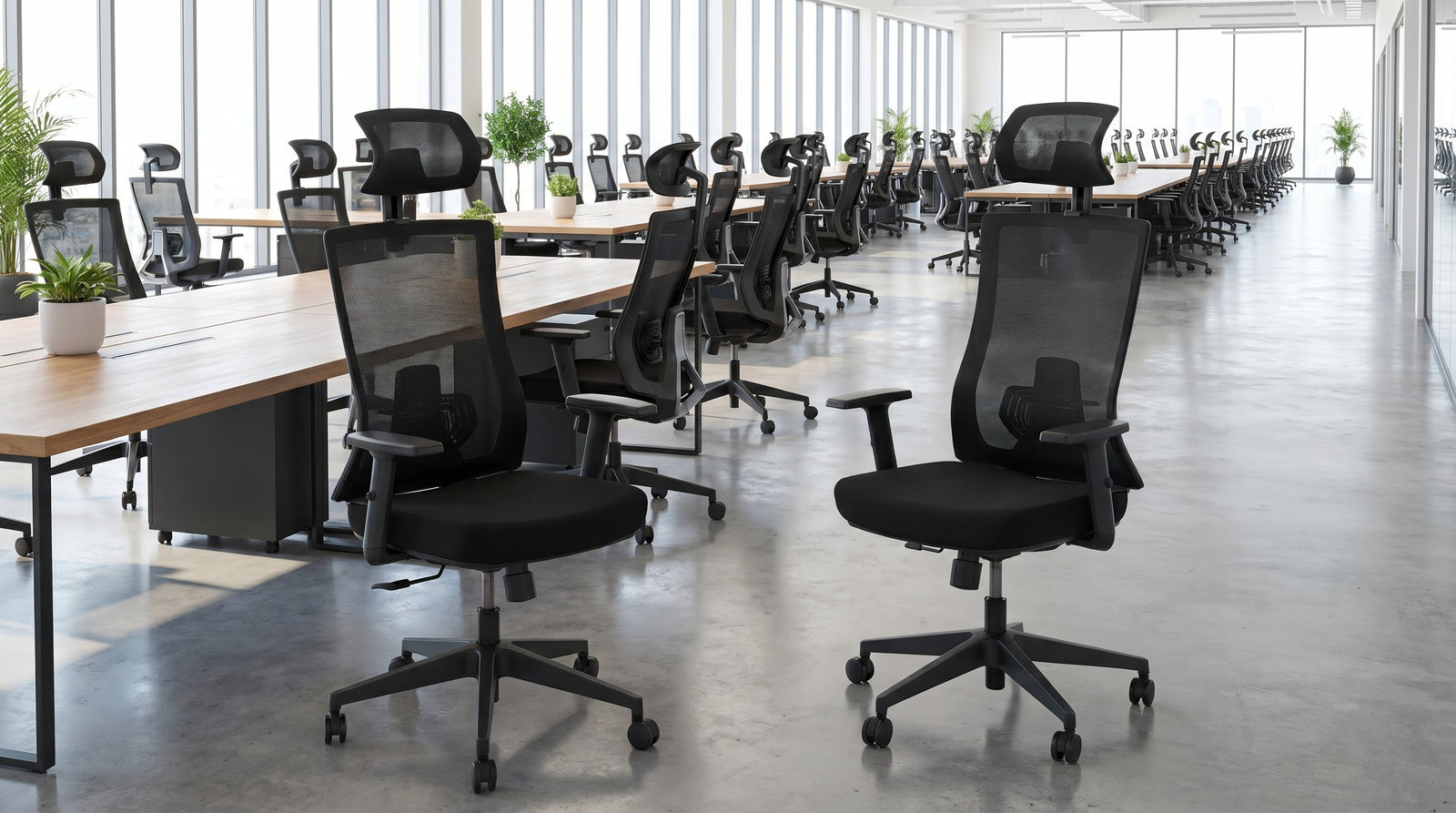 Großraumbüro gestalten: Ergonomie trotz vieler Arbeitsplätze
