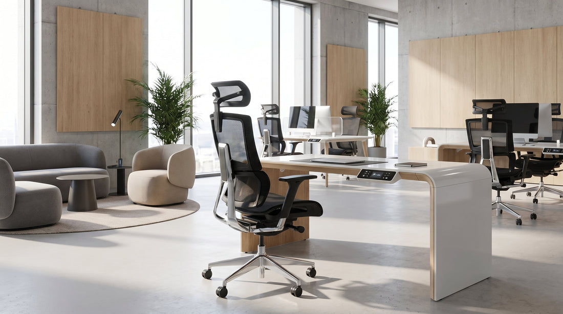 Büro-Design 2026: Farben, Materialien, Formen