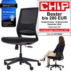 VALKENSTOL M2 Bürostuhl ohne Armlehnen, von CHIP als Bester bis 200 Euro ausgezeichnet