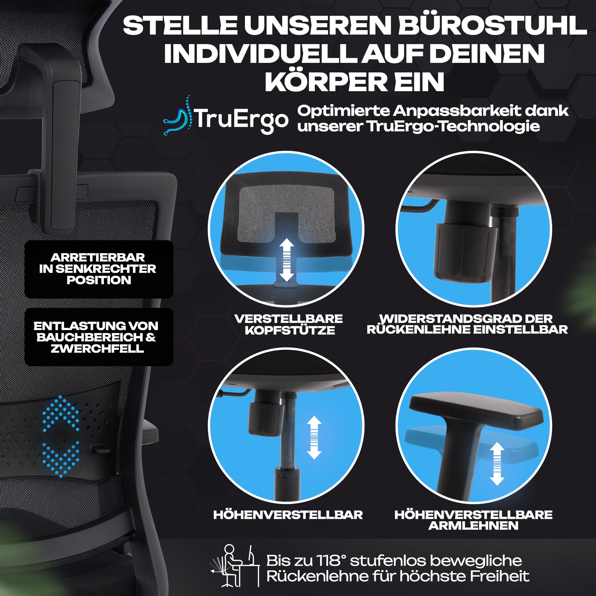 VALKENSTOL M2 - Bürostuhl Ergonomisch Testsieger bis 200 €