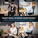VALKENSTOL M4 Bürostuhl im Einsatz in Büro, Homeoffice, Meeting und beim Lernen