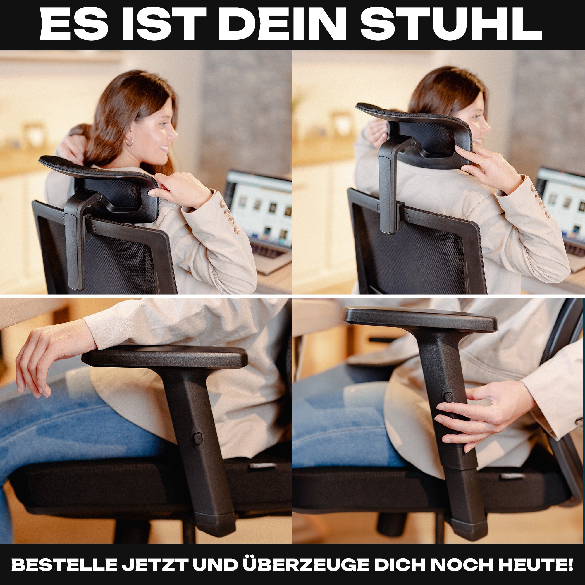 VALKENSTOL M2 - Bürostuhl Ergonomisch Testsieger bis 200 €