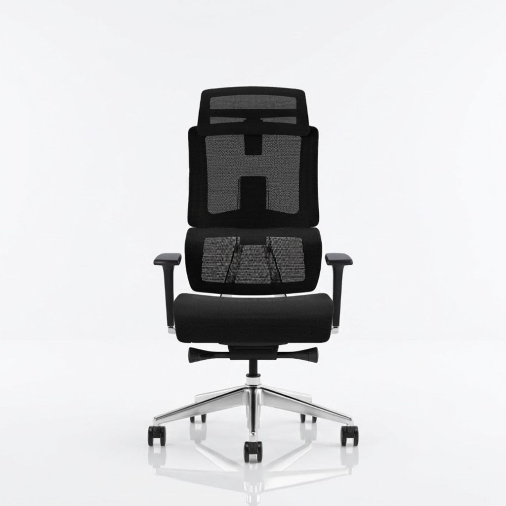 VALKENSTOL M7 - High-End Business Bürostuhl mit adaptiver Lordosenstütze