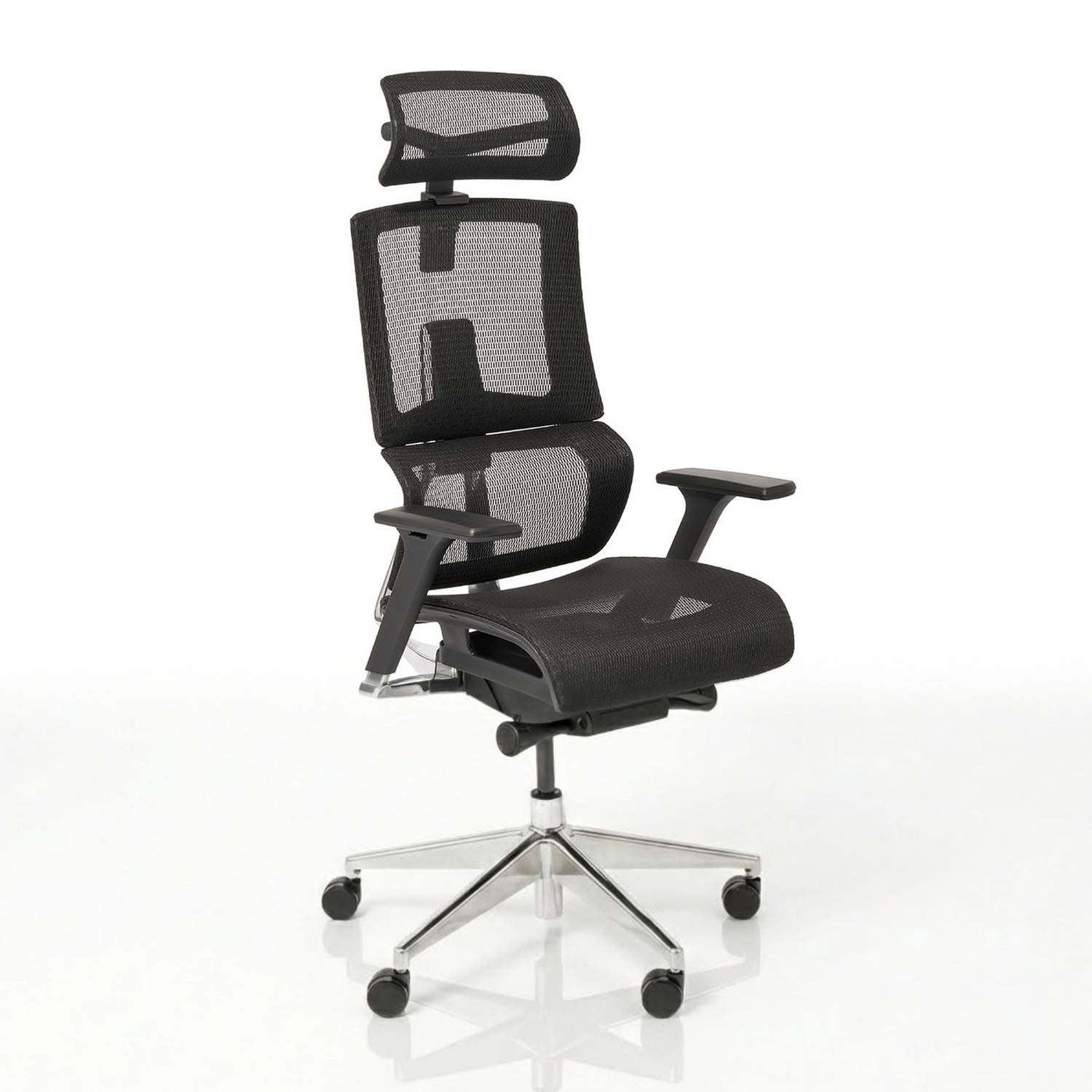 VALKENSTOL M7 - High-End Business Bürostuhl mit adaptiver Lordosenstütze